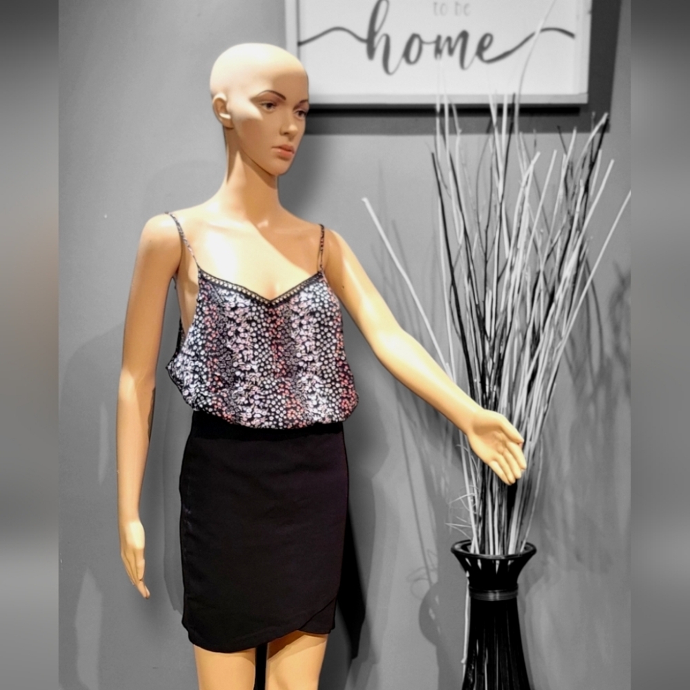 Sunday Best Stretchable womens Black Skirt